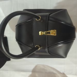 Black handbag